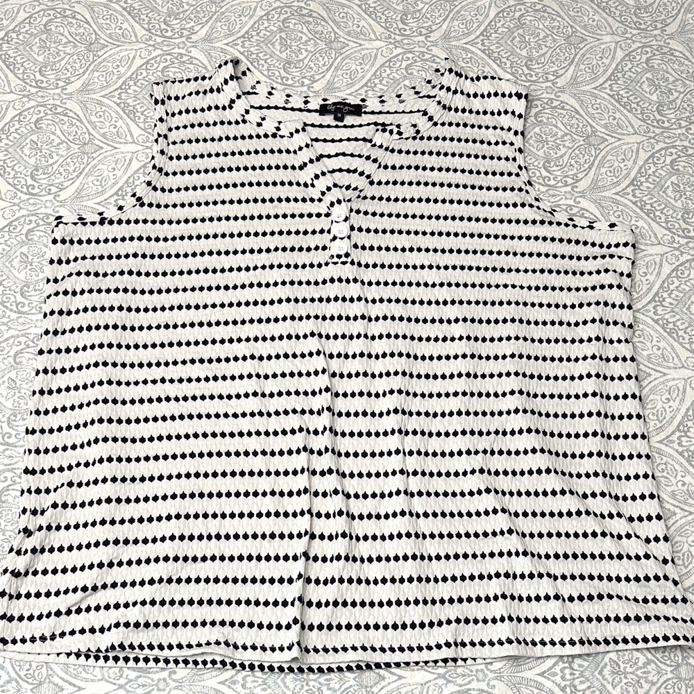 LILY MORGAN Patterned Tank Top